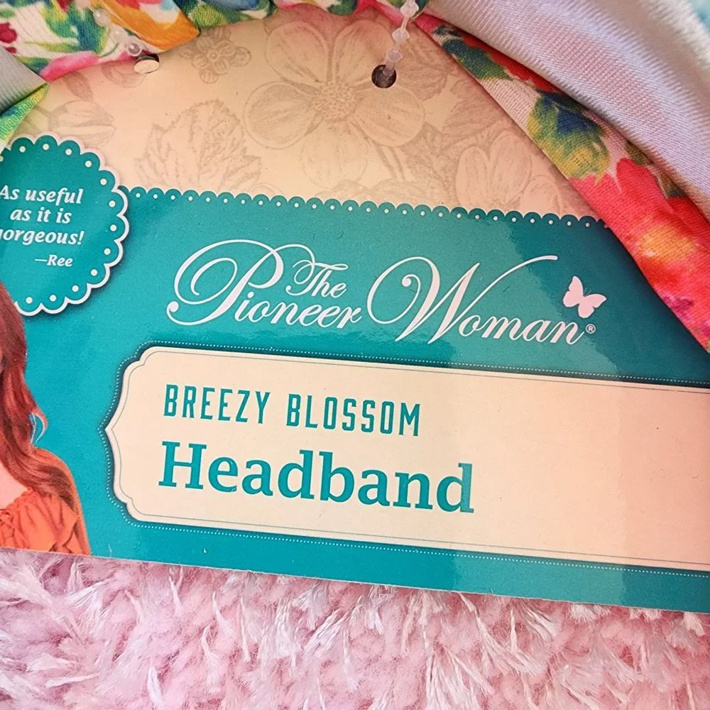 The Pioneer Woman NWT breezy blossom headband floral‎ print headband